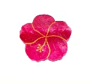 Grande pince à cheveux fleur hibiscus rose en acétate.webp