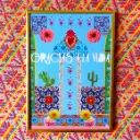 "Gracias a la vida" : Illustration Mexique bohème.webp