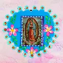 Étui votif mexicain en forme de Vierge de Guadalupe2.webp