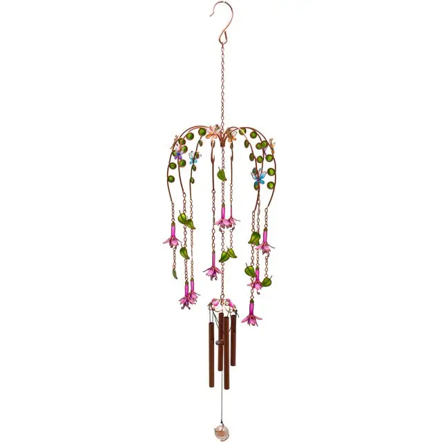 Carillon Fuchsia Fleurs et Colibris 