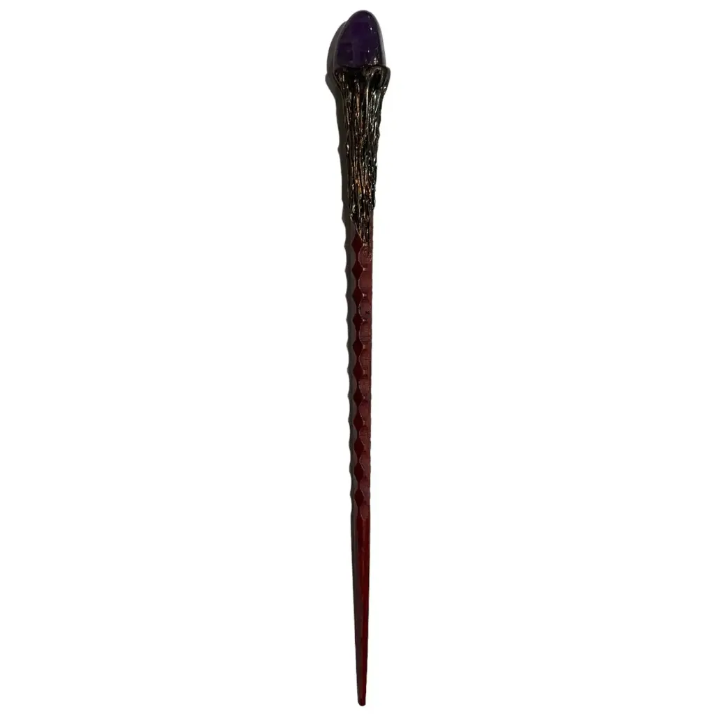 Pic à cheveux Aventurine verte (Améthyste)