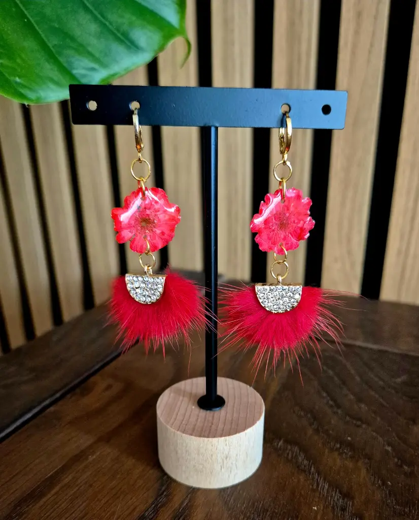 Boucles d'oreilles "Scarlett"