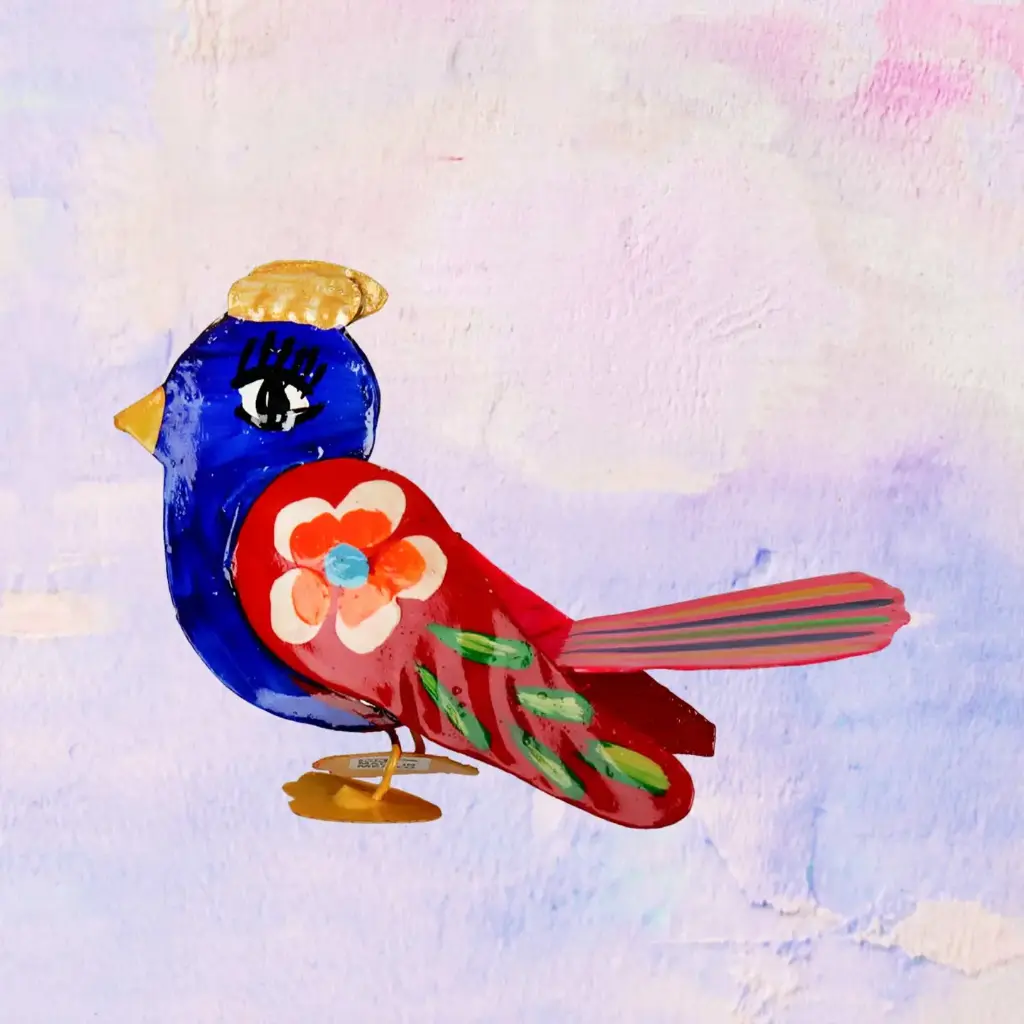 [DECOPAON] Oiseau bleu