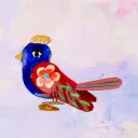 Oiseau bleu