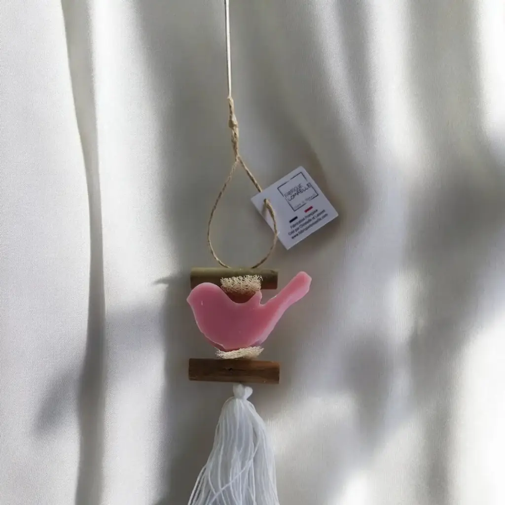 Tresse à Savon Oiseau Rose – à la rose