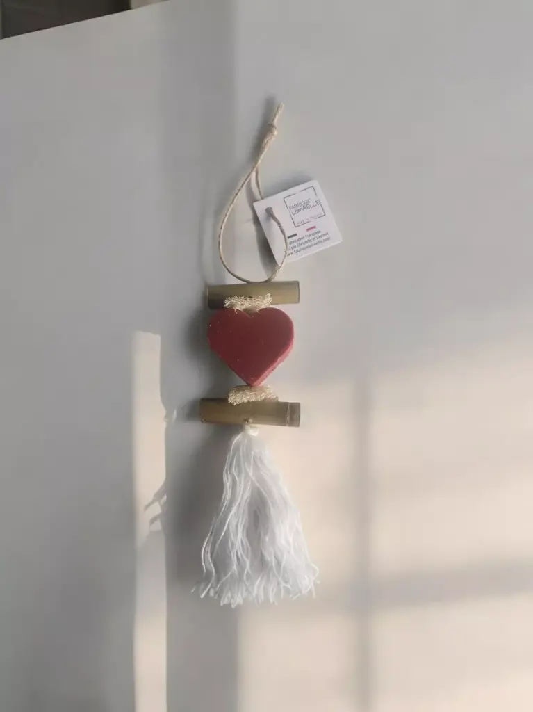 Tresse 1 Savon Cœur Parfumé Nag Champa