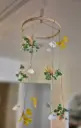 Mobile décoratif coquillages & fleurs "Soleil d’Été"  