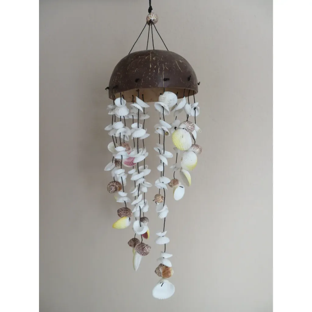 carillon éolien coquillage