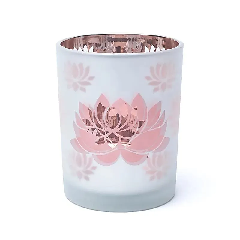 Photophore Lotus Rosé