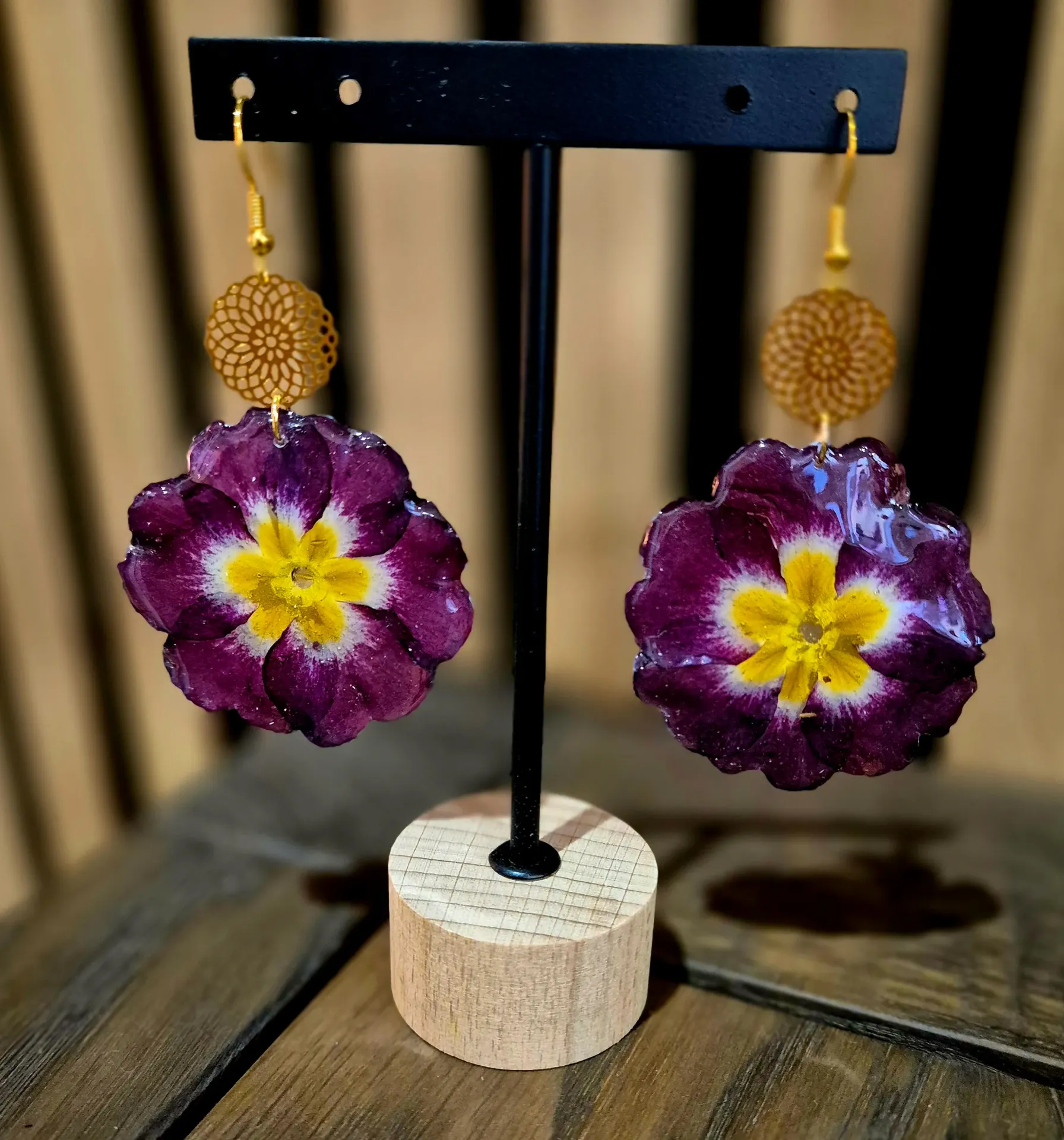 Boucles d'oreilles "Primavera"   