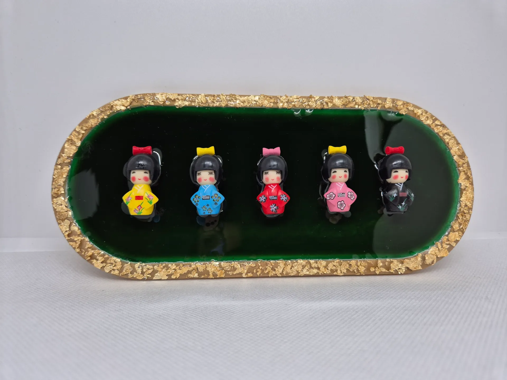 Plateau décoratif – Poupées chinoises