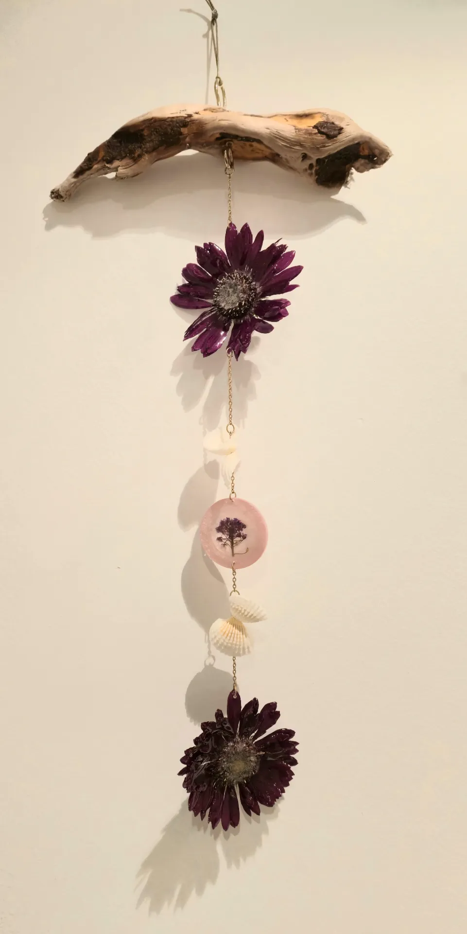 Suspension Florale – Rituel Améthyste