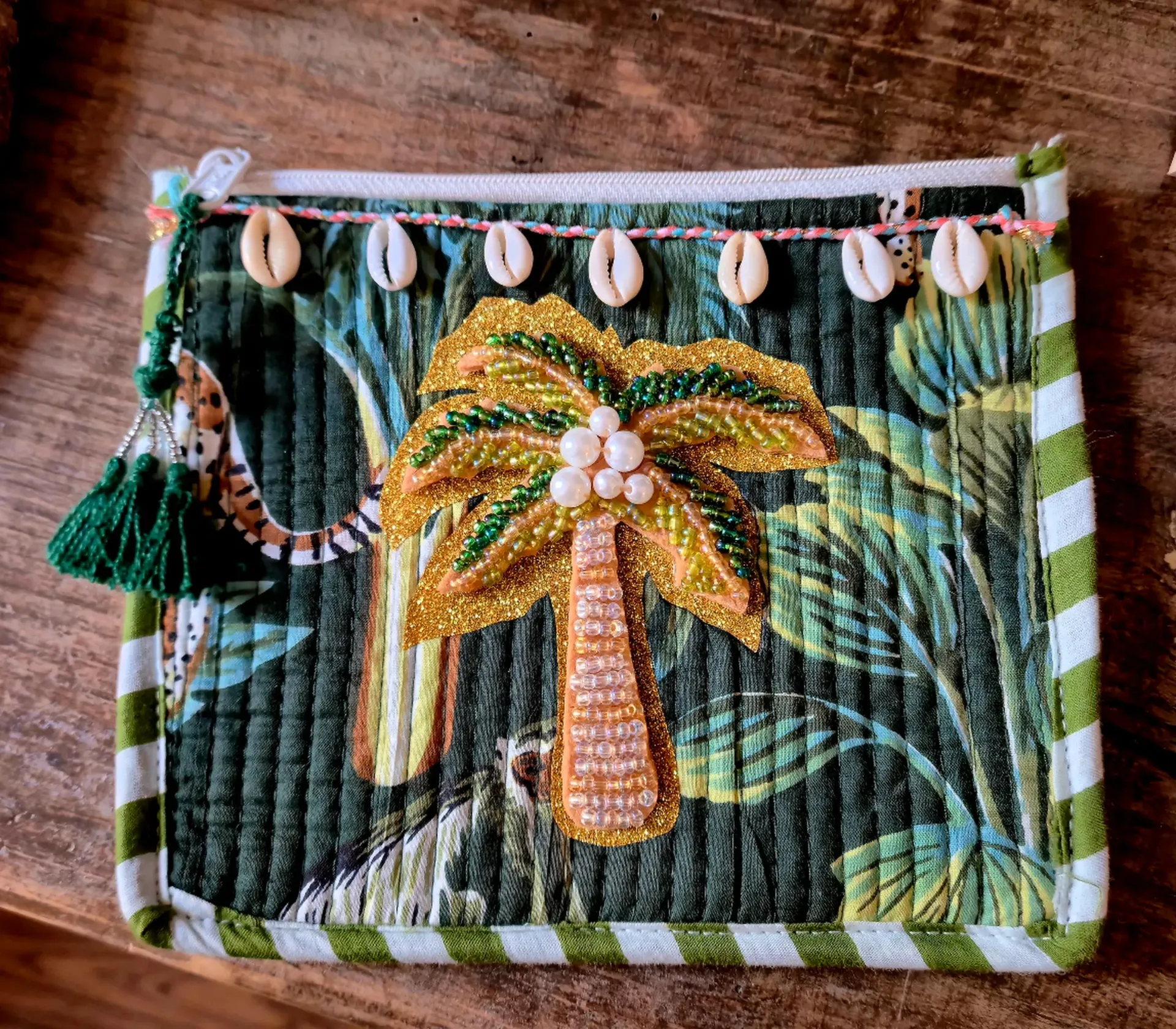 Pochette Palmier Bohème