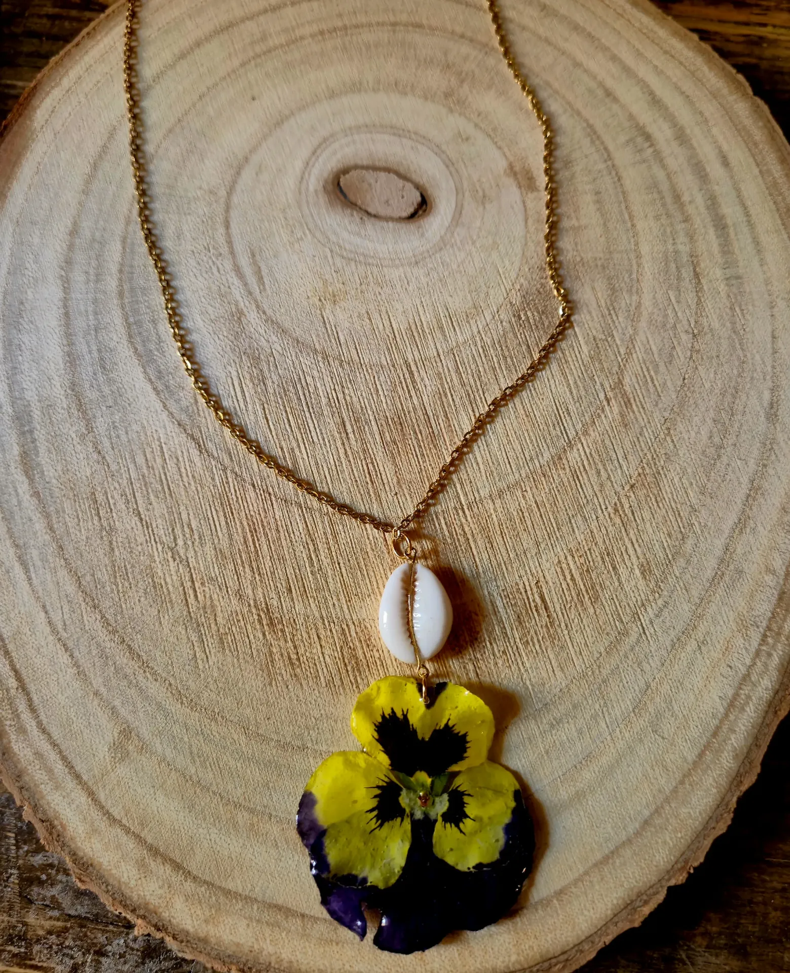 Collier "Rêve Marin & Floral"