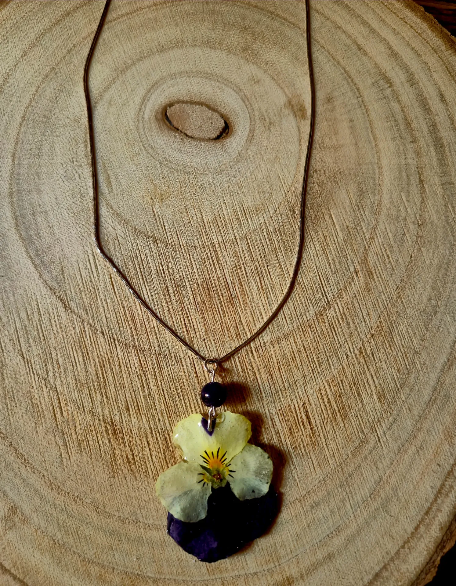 Collier "Viola Améthyste"