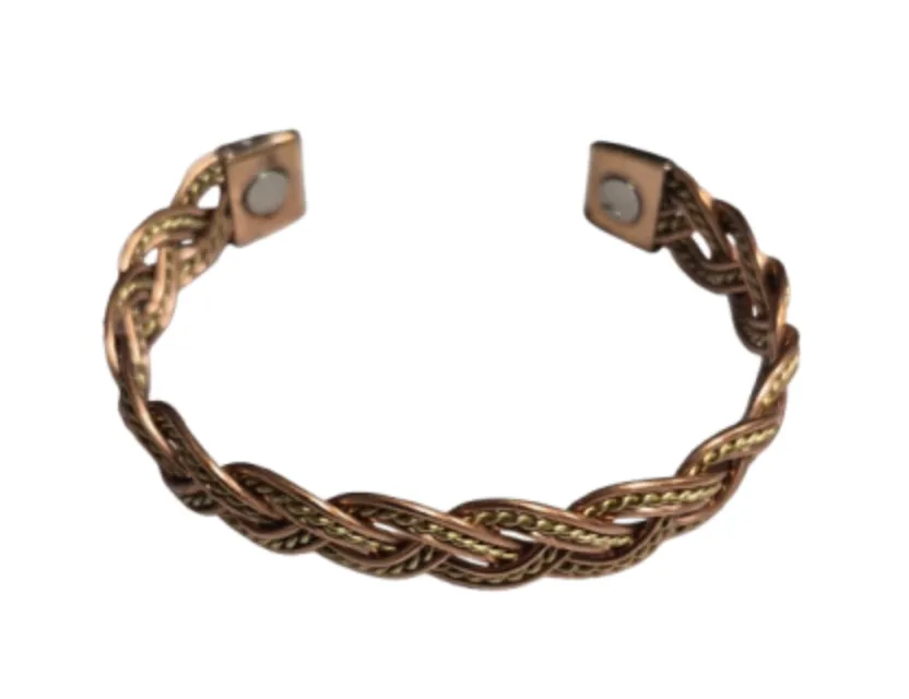 Bracelet en Cuivre – Aimants de Bien-être