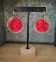 Boucles d'oreilles “Rosy Pop”