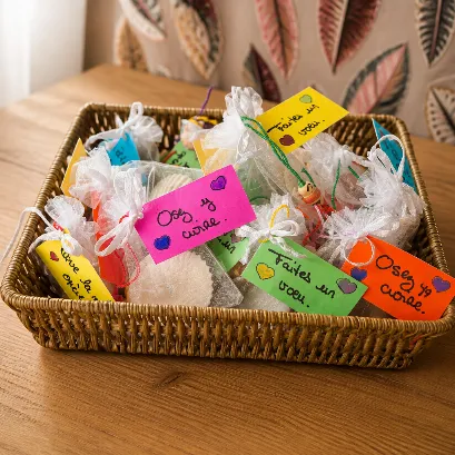 Bougie Vœux dans Coquillage