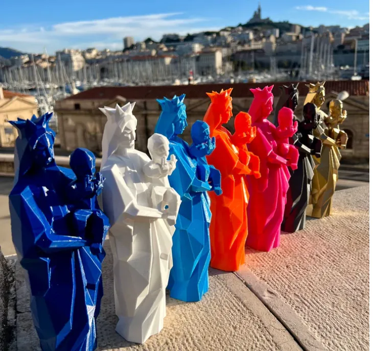 Statue Notre-Dame de la Garde – Made Marseille 20 cm