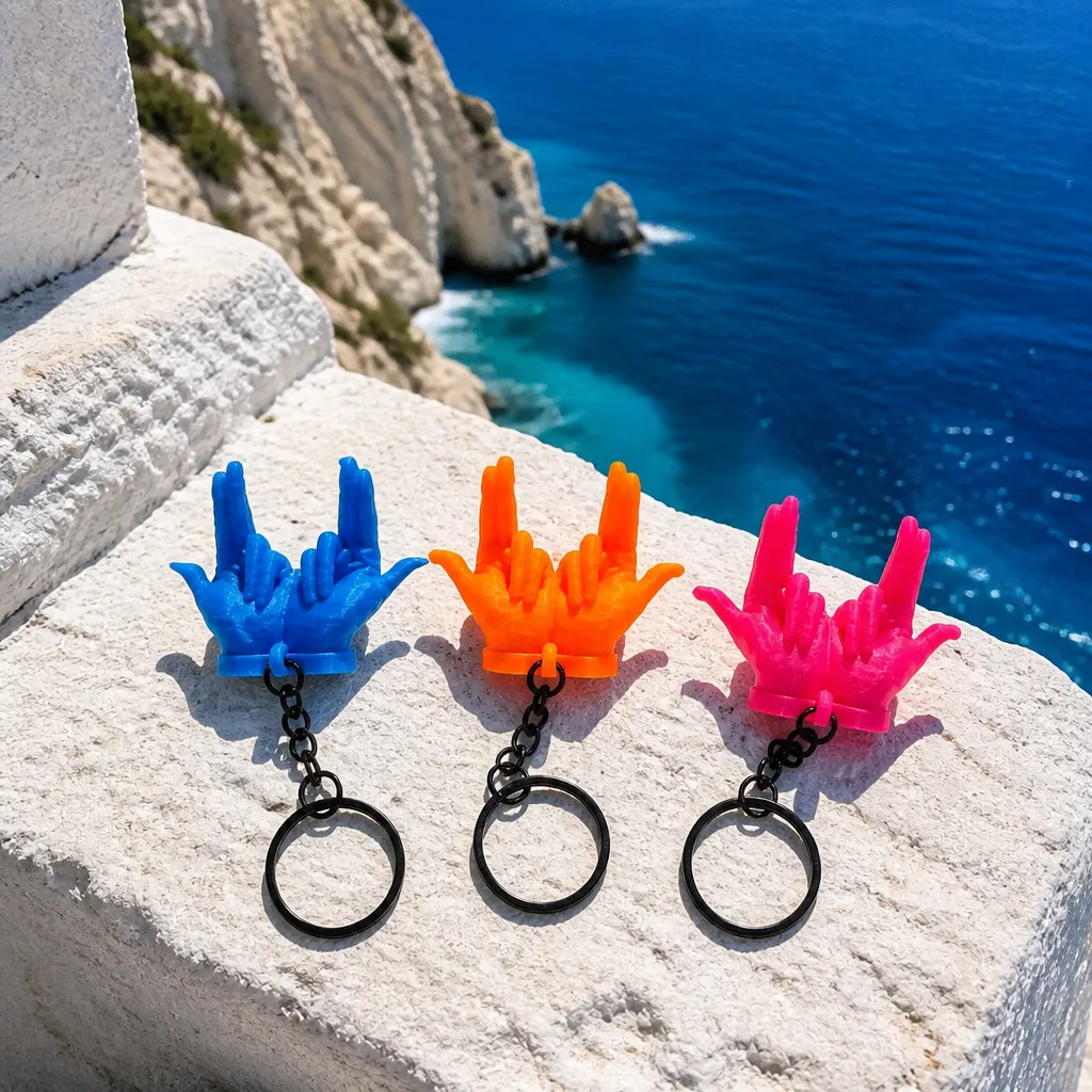 Porte-clés Signe JUL – Made Marseille