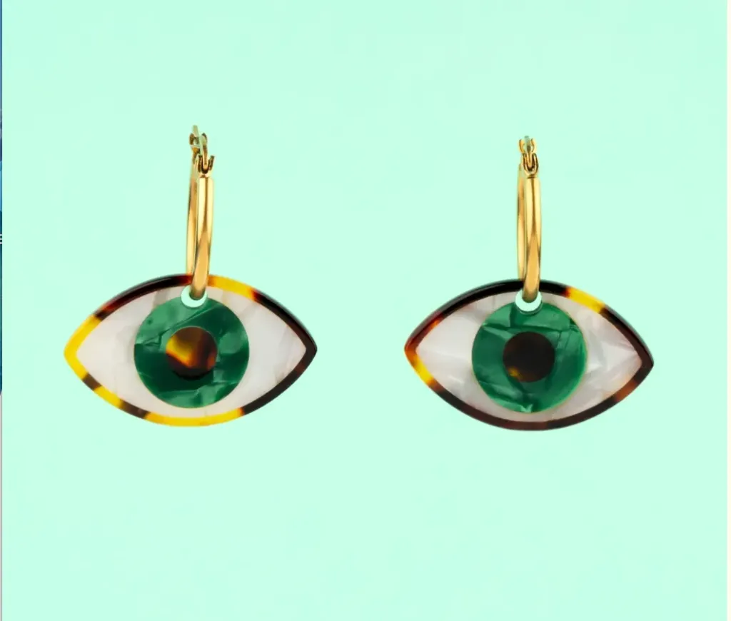 Boucles d'oreilles Oeil