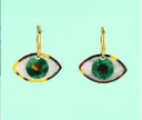 Boucles d'oreilles Oeil