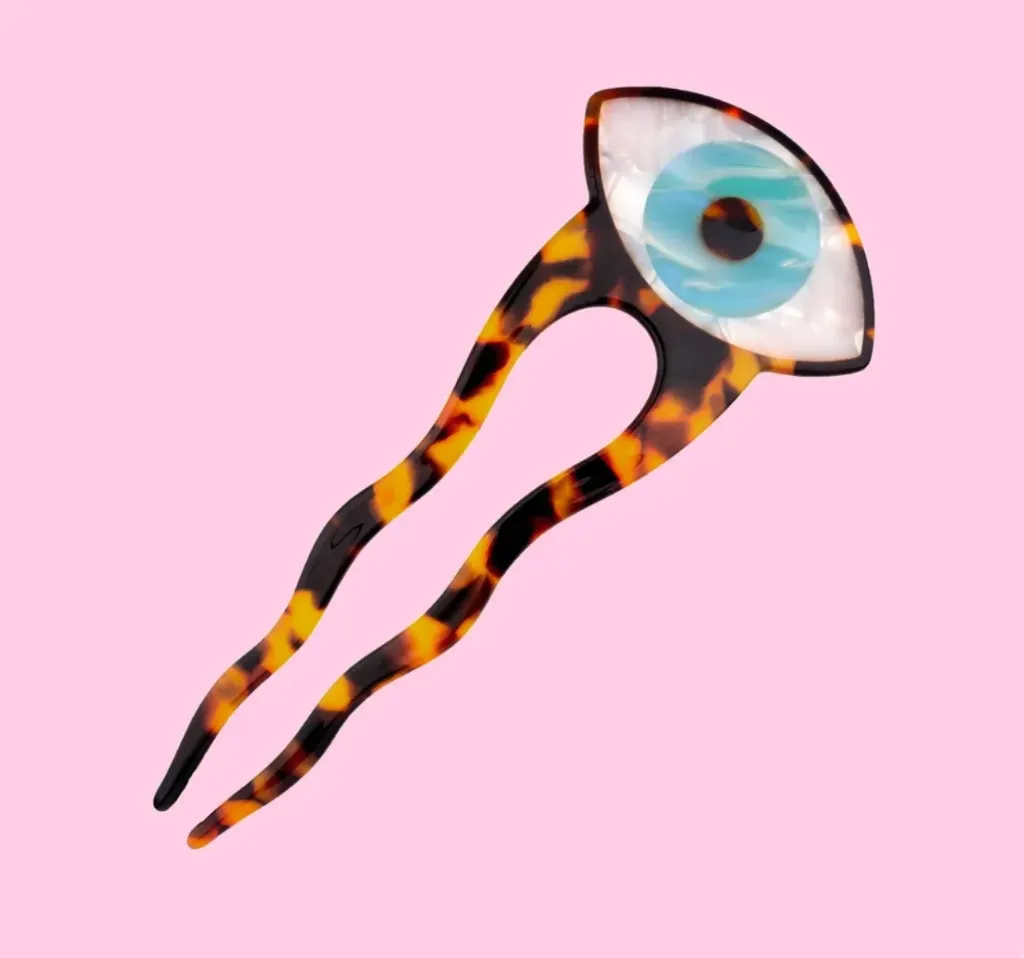 Pic à cheveux Oeil