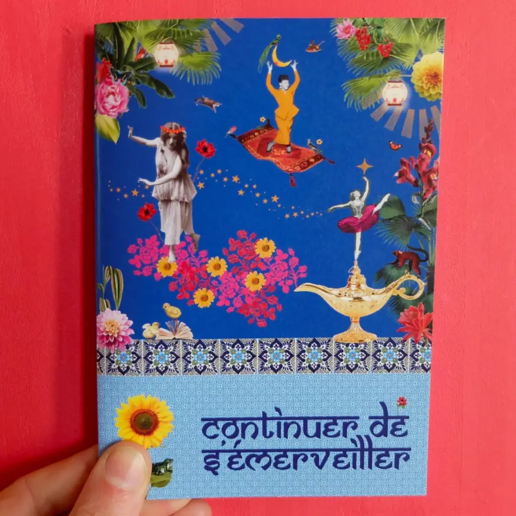 Carnet "Continuer de s'émerveiller" 