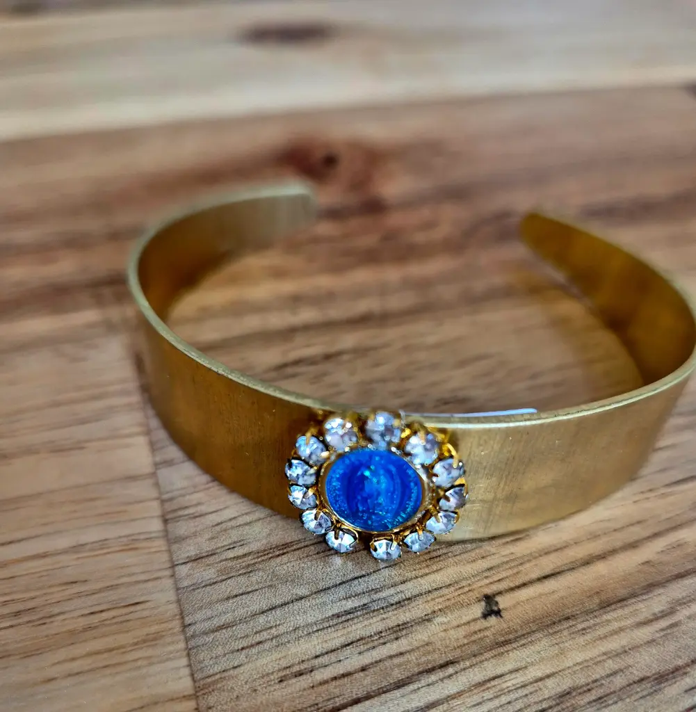 Manchette laiton vierge