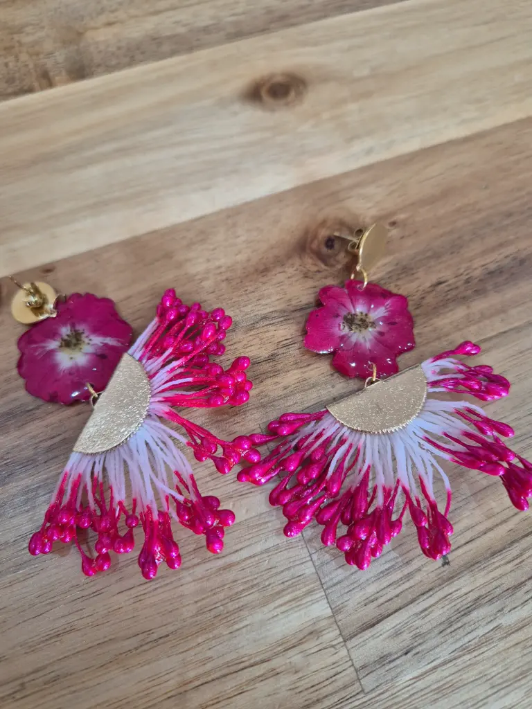Boucles d'oreilles "Fuego"