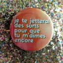 Badge Céline Dion
