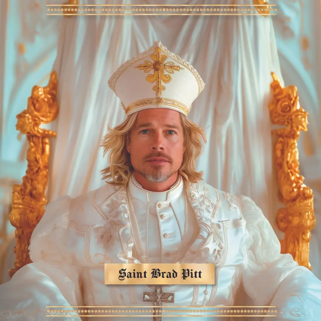 Bougie Icônes (Brad Pitt)