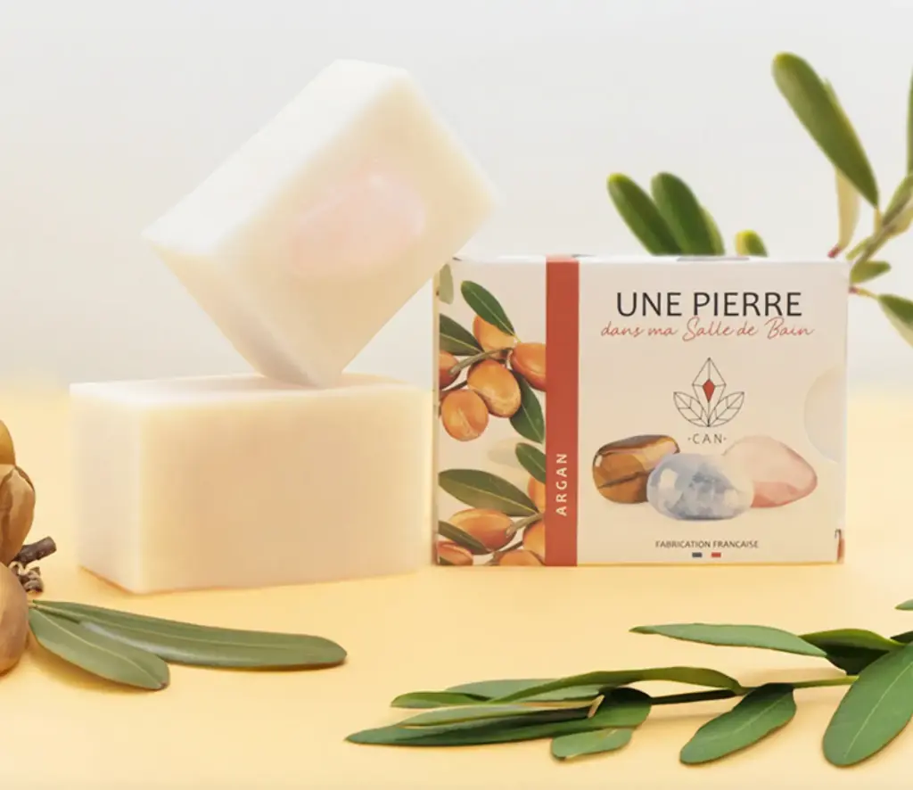 [BESAVONP] Savon à l'argan & pierre naturelle
