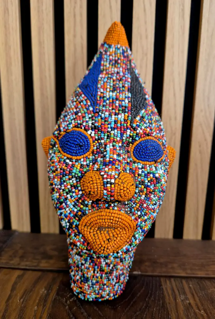 Statues perlées Yoruba - M