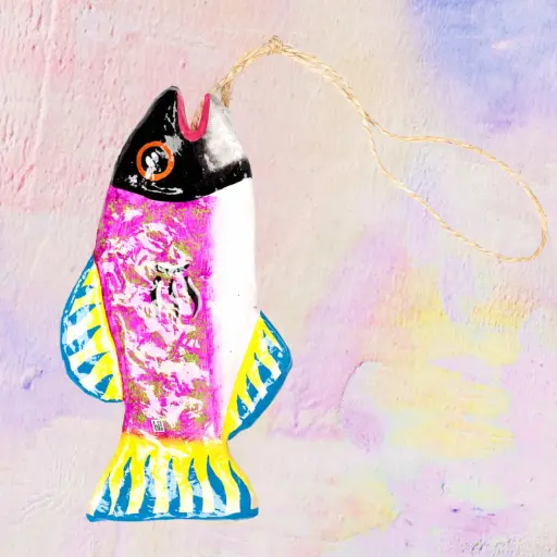 [DECOPOI] Poisson  porte bonheur