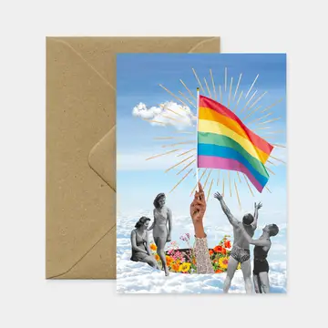 Carte de voeux " Pride "