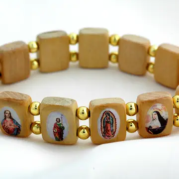 Bracelet brésilien  – Bois clair et esprit lumineux