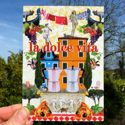 Carte Italie "Dolce Vita" 
