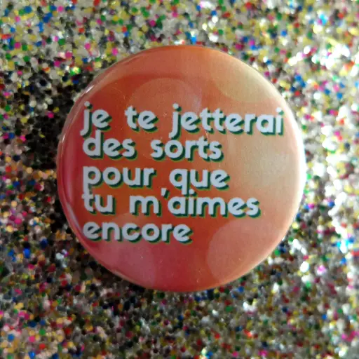 Badge Céline Dion