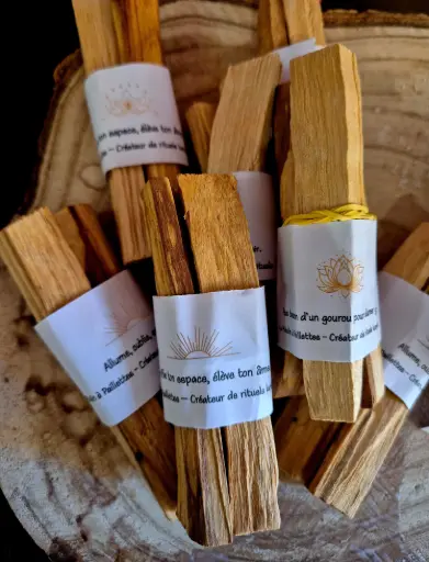 Palo santo lot de trois 