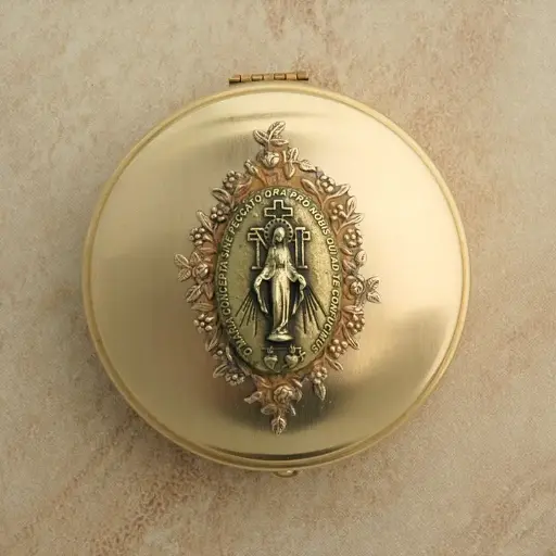 [DECBOIBIJ]  Boîte de rangement ronde pour bijoux Vintage Collection