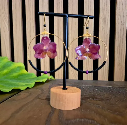 Boucles "La Vie en Bloom"  