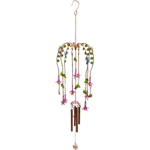 Carillon Fuchsia Fleurs et Colibris 