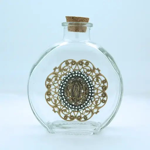 Bouteille d'eau bénite vintage "Allauch Bénite" série limitée