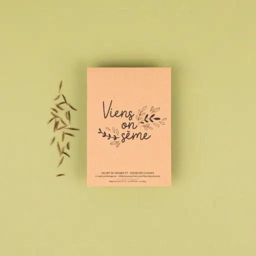 [SR-AMOUR-JARDIN-VOS] Sachet de graines de Fleurs des champs "Viens on sème"