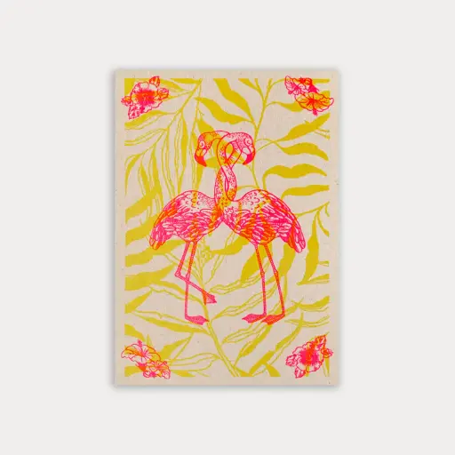 [PAPCARFLA] Carte postale - Flamants roses